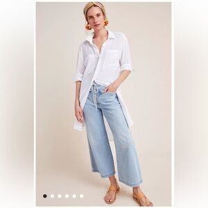 Citizens of Humanity Size 28 Nadia Wide Leg Crop Ultra High Rise